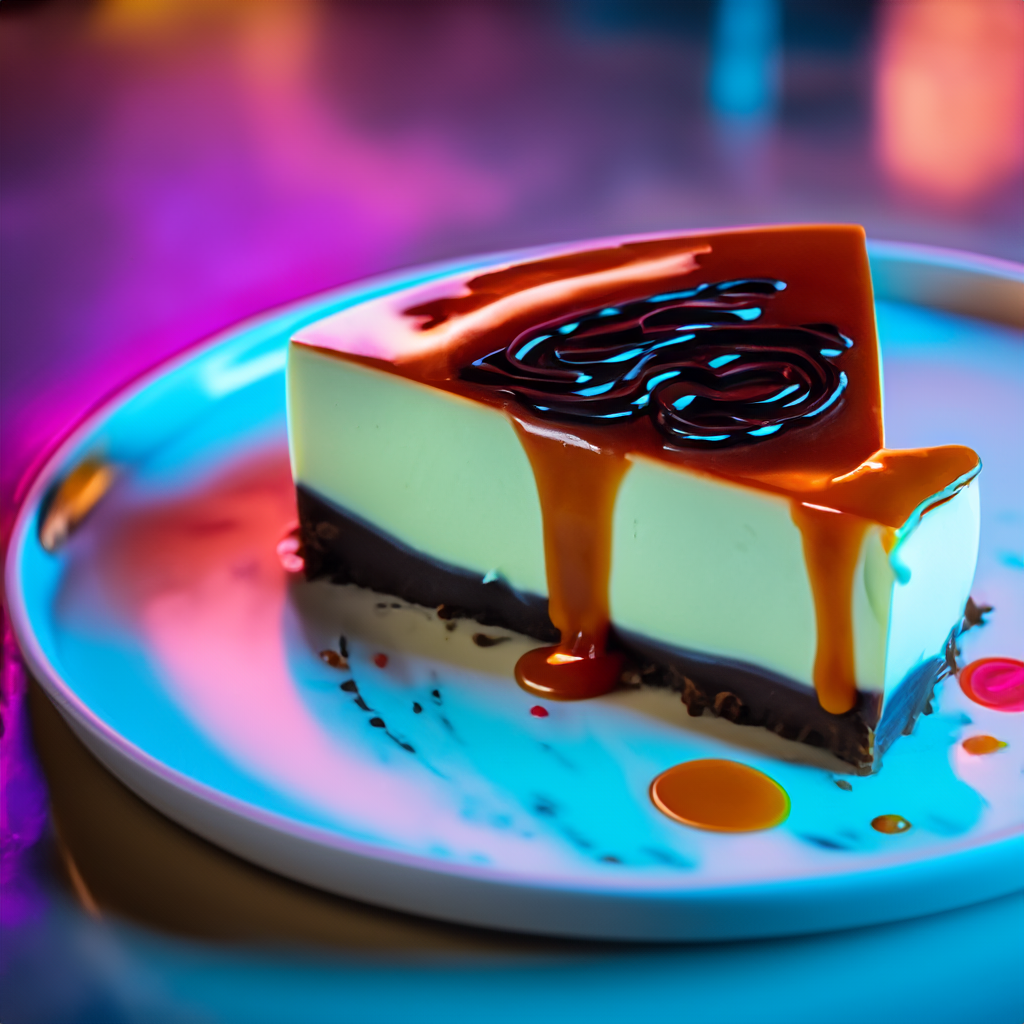 Galactic Gobstopper Cheesecake