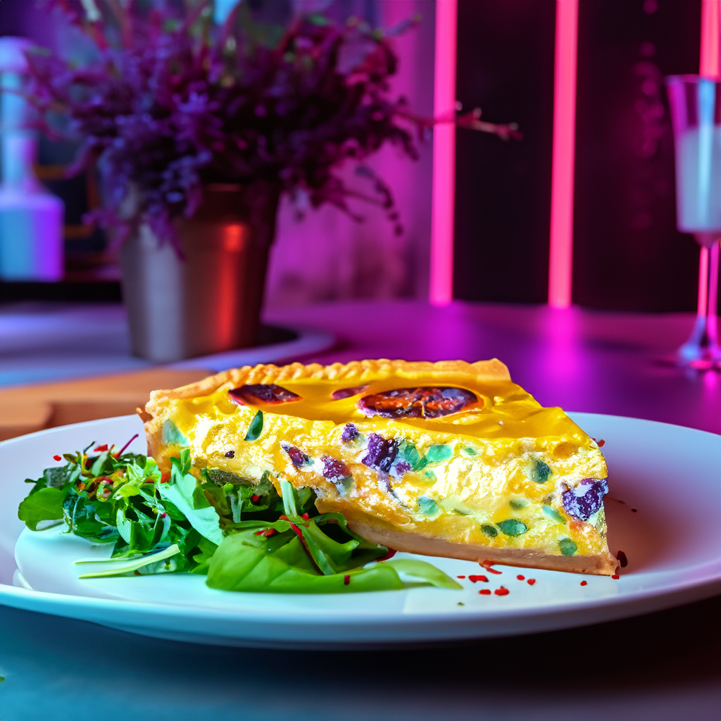 Cosmic Quasar Quiche